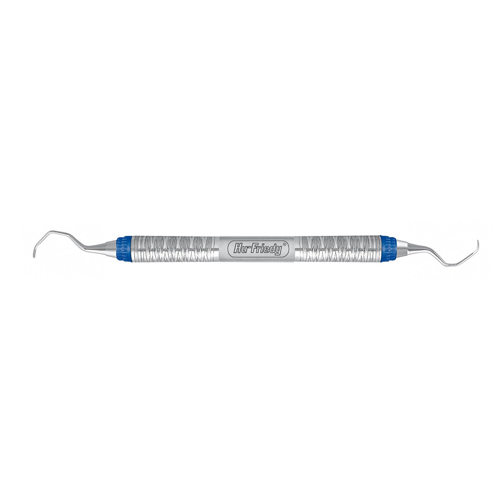 Curette Gracey #17/18 manche #7 distal bleu