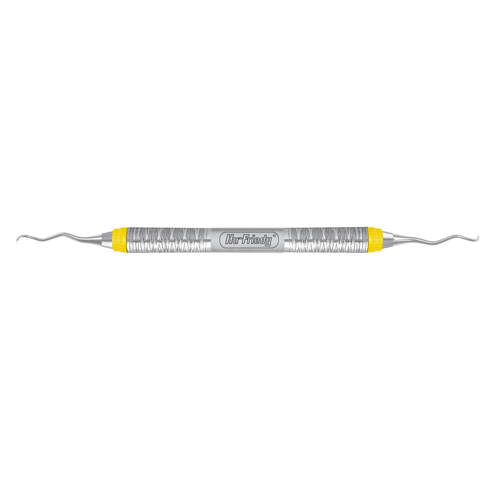 Curette Gracey #215/216 manche #7 conv-conc jaune