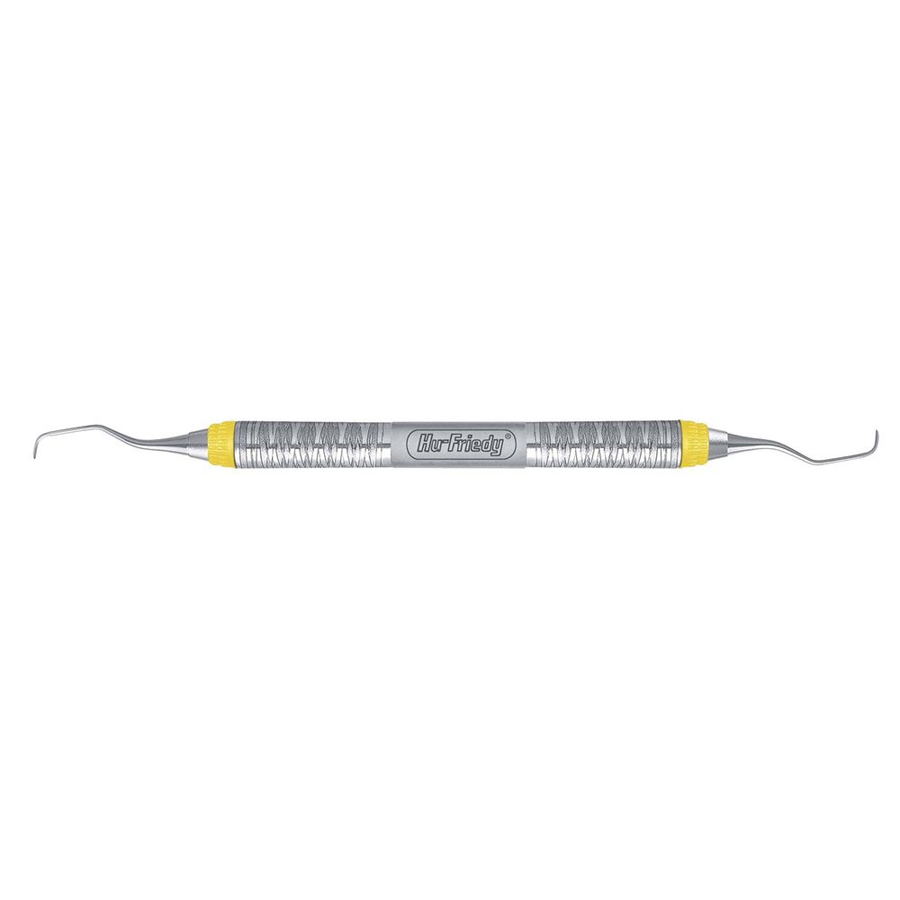 Curette Gracey #5/6 manche #7 oral/labial jaune