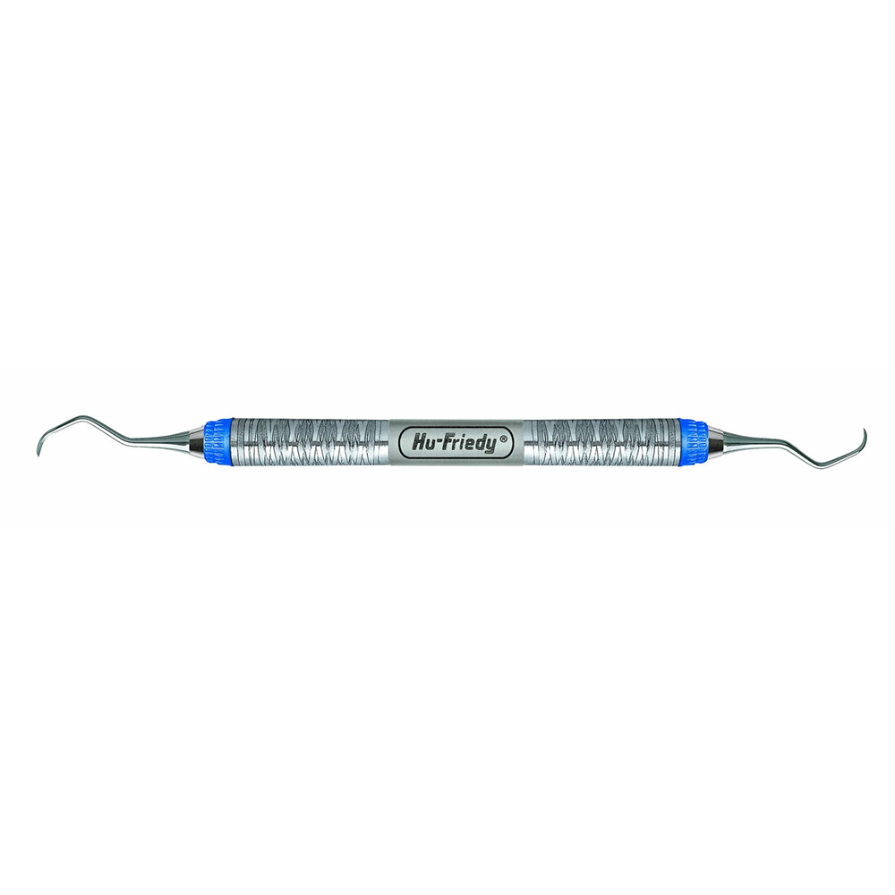 Curette #23A manche #7 universelle bleu