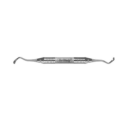 [SINC1S6] Curette Sinus #1 manche #6 court